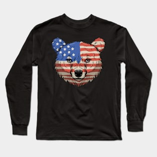 American bear Long Sleeve T-Shirt